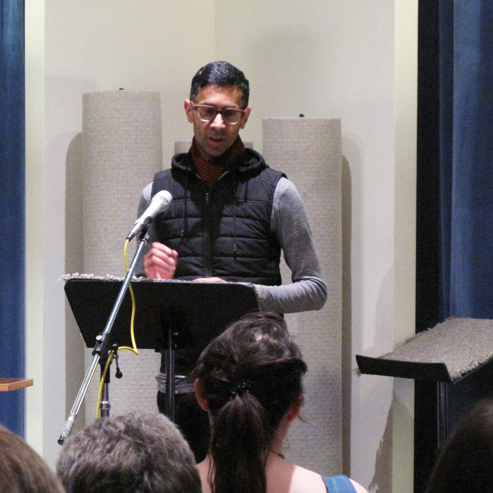 Shankar Narayan reading at Jack Straw