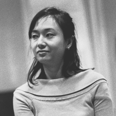 Black and white photo of Nhien Nguyen