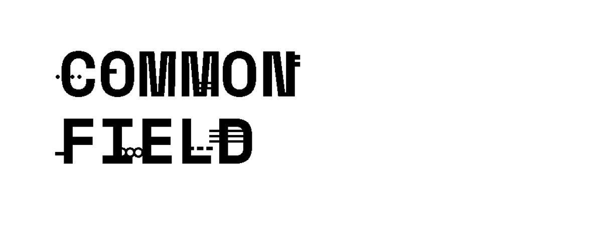 The words Common Field in a stylized font in black on a white background.