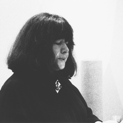 Black and white photo of Alma Johnson