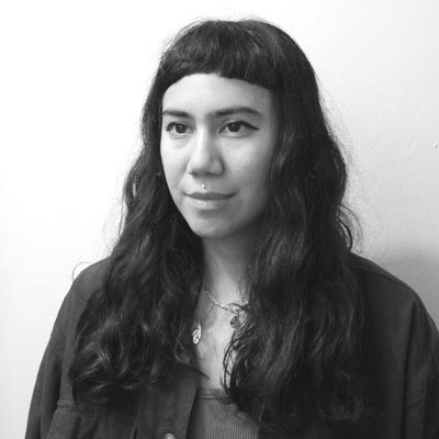 Black and white portrait of ralph salazar